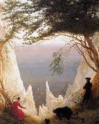 Caspar David Friedrich Chalk Cliffs on Rugen (mk09)